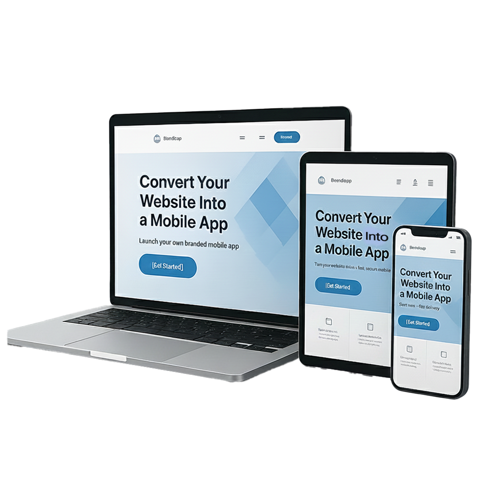 Convert Website into mobile app
